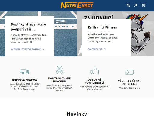 nakupujete přímo od výrobce. společnost nutri-exact cz s.r.o. je výrobcem doplňků stravy s tradicí více než 25 let. vyrábíme doplňky stravy jak pod vlastní značkou, tak pod značkami našich klientů. máme vlastní vývoj doplňků stravy, kompletní znalost legislativy a exportujeme do celé eu. vyrábíme prostě doplňky stravy…