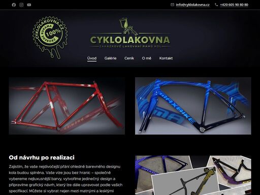 airbrush, lakovani kol, lakovani cyklo ramu, individualni design, maloseriove lakovani, individualni lakovani, zakazkove lakovani ramu kol firma zabyvajici se lakovanim ramu kol a cyklo doplnku