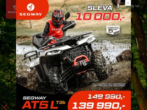 společnost segway powersports s.r.o. - oficiální české zastoupení produktů offroadové divize značky segway.