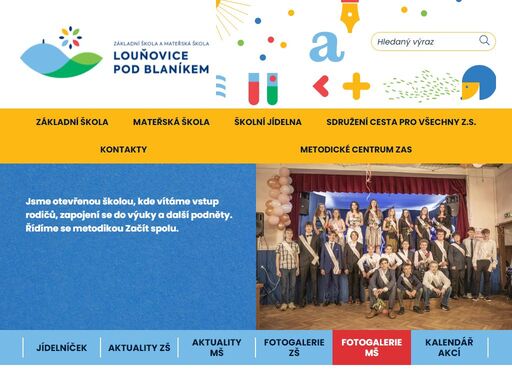 zš a mš louňovice pod blaníkem