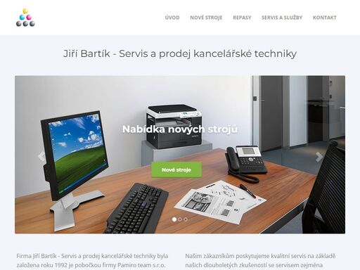 jiří bartík - servis a prodej kancelářské techniky konica minolta ve zlíně a okolí