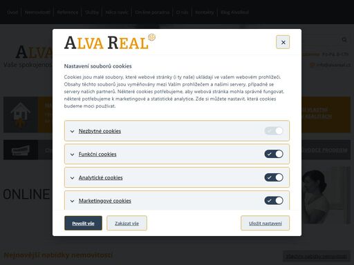  realitní společnost alva real - již přes 20 let s vámi! alvareal - nemovitosti pro celou čr mezi naše činnosti patří zprostředkování prodeje a pronájmu všech druhů realit - nemovitostí (rodinných domů, bytů, pozemků, rekreačních objektů – zejména chat, chalup, zemědělských usedlostí, činžovních domů, komerčníc