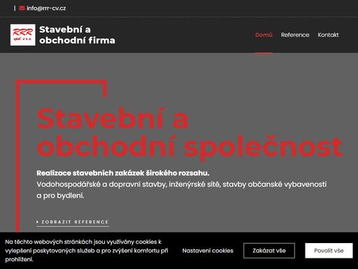 jsme stavební firmou, která se nebojí rozsáhlejších zakázek v oblasti občanských, vodohospodářských a dopravních staveb.