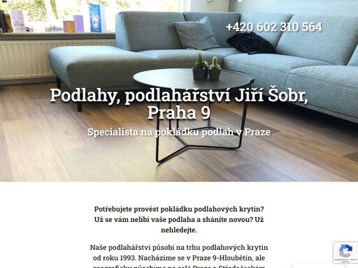 pokud hledáte podlahářství v praze, které zajišťuje pokládku pvc, koberců, vinylových dílců, antistatických podlah jak v bytových tak komerčních prostor, obraťte se na zkušeného podlaháře jiřího šobra.