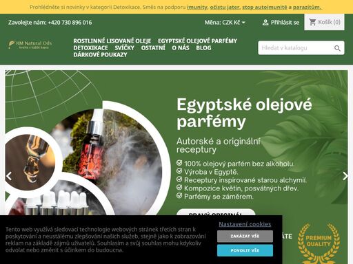 naší specialitou jsou prvolisové detoxikační oleje, olejové orientální přírodní parfémy, kadidla, vonné tyčinky a ručně vyráběné svíčky.