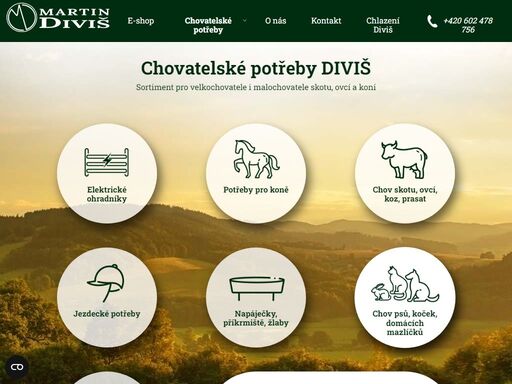 sortiment pro velkochovatele i malochovatele skotu, ovcí a koní. prodejna a zázemí pro sortiment v zašovicích.