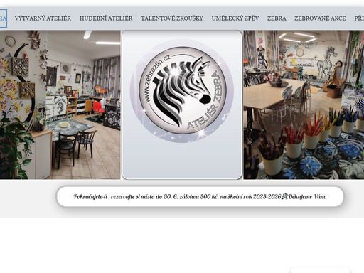 ateliér  zebra