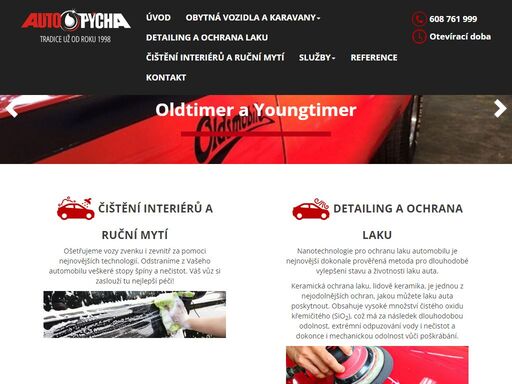 auto pýcha přerov - detailing, ochranu laku nanotechnologiemi a specialisté na péči o veterány. autoservis, pneuservis a výměny autoskel. 