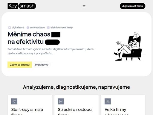 pomáháme firmám vybrat a zavést digitální nástroje na míru, které zjednoduší procesy a podpoří růst. zbavit se chaosu případovky nastavíme vaše procesy tak…
