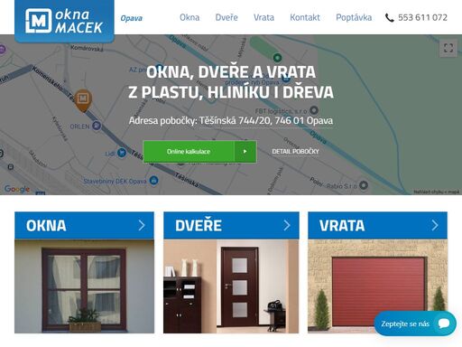 prodej kvalitních oken, dveří a garážových vrat na pobočce opava. ? neváhejte a navštivte nás pro informace a cenovou nabídku! 