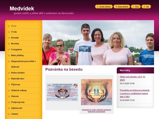 sdružení rodičů a přátel dětí s poruchami autistického spektra působící na berounsku