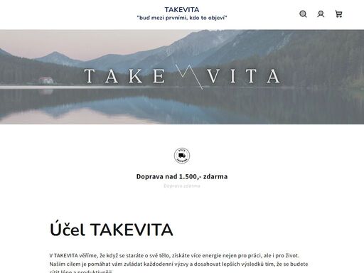 takevita ??vitamíny a doplňky pro více energie a zdravé tělo. pro každého komu na sobě záleží.