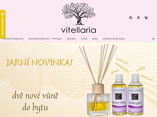 přírodní kosmetika vitellaria - ta nejlepší péče pro celou rodinu. … péče v rytmu přírody
objevte moudrost přírody, která se ukrývá v každém produktu české přírodní kosmetiky vitellaria. dopřejte své pokožce šetrnou a vyživující péči s pleťovou, tělovou nebo třeba vlasovou kosmetikou vysoké kvality a výjimečného…