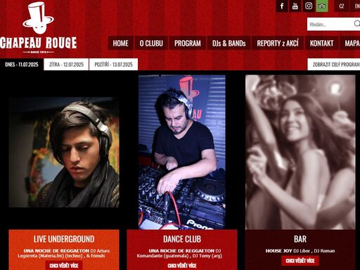 home  (chapeau rouge, club prague)