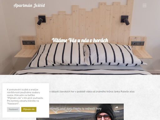 ubytování v liberci přímo pod ještědem. apartmán ještěd se nachází u rodinného domu s vlastním parkováním.