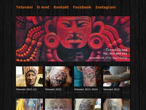 tetovací studio, tatér oldřich látal (olin). pokud máte zájem o tetování, kontaktujte mě na tel. 603 889 621.