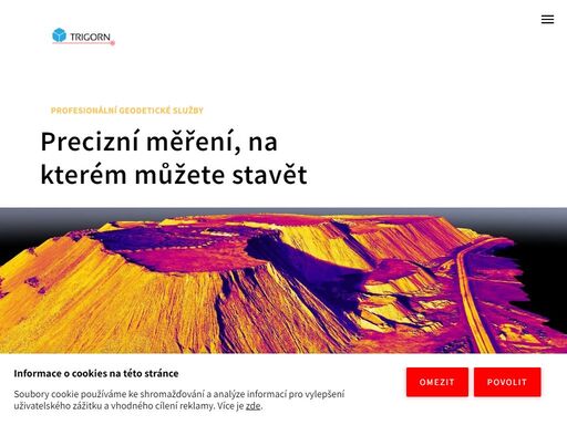 společnost trigorn s.r.o., se specializuje na geodetické práce v průmyslu a stavebnictví, geoinformatiku a komplexní poradenství v oboru. od roku 2007 pracujeme na lokálních i velkých projektech v celé evropské unii.