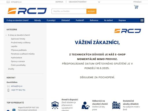 široká nabídka stavební chemie mapei skladem v brně. e-shop rcj vám nabízí široký výběr profesionální stavební chemie. máme vše potřebné pro vaše domovy nebo projekty.
vybírejte ze zásob spárovacích hmot, tmelů a silikonů, lepidel na všechny povrchy. vybírejte vše potřebné pro přípravu podkladu nebo penetraci. určitě…