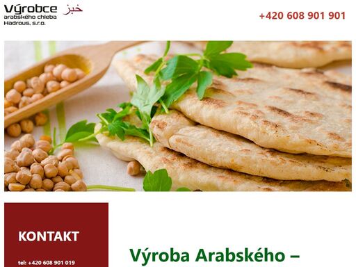 výroba a prodej arabského - libanonského chleba. tradiční chleba ze 100% grahamové mouky, bez éček a konzervantů.