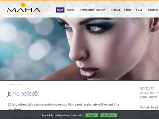 kosmetický salon maha studio - vše pro krásu rukou a obličeje. pořádáme rekvalifikační kurzy a semináře.