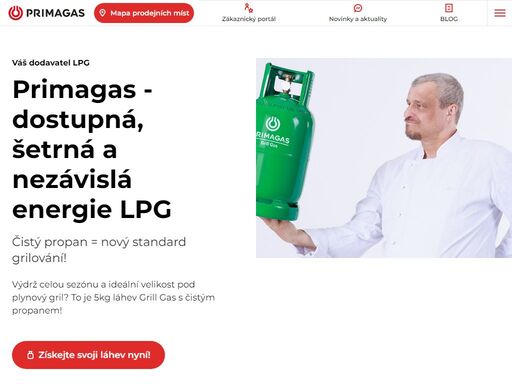 čistý propan a propan-butan v láhvích, zásobnících i autech, lng a r290. výkonná, šetrná a nezávislá energie od primagasu.