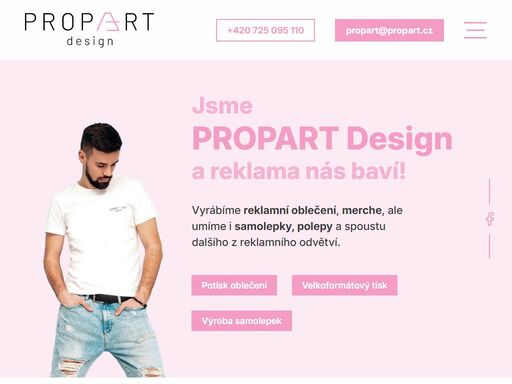 vyrábíme reklamní oblečení, merche, ale umíme i samolepky, polepy a spoustu dalšího z reklamního odvětví.
