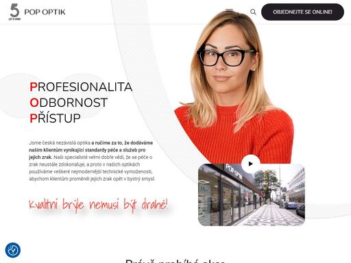 jsme česká nezávislá optika a ručíme si za to, že dodáváme našim klientům vynikající standardy péče a služeb pro jejich zrak.