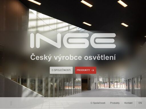 lighting, fixtures, manufacturer, opava, inge, led, office lighting, industrial lighting, export for over 30 years, we have been developing, manufacturing, and selling lighting fixtures. 80% of our production is exported to germany, austria, poland, france, belgium, the united kingdom, ireland, new zealand, or australia.