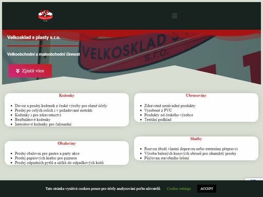 velkosklad s plasty je maloobchod i velkoobchod s koženkami, ubrusovinami a obalovinami. dovážíme a prodáváme výrobky z tuzemské výroby.