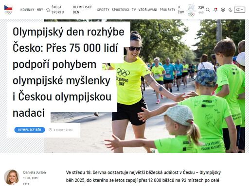 český olympijský tým