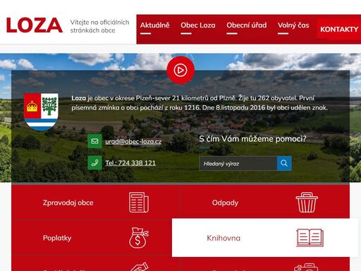 www.obec-loza.cz