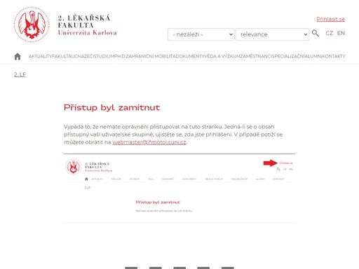 v úvalu 84, 150 06 praha 5 vedoucí: prof. mudr. petr goetz, csc. tel. 24433500 doktorské studium na ústavu biologie a lékařské genetiky 2. lf uk