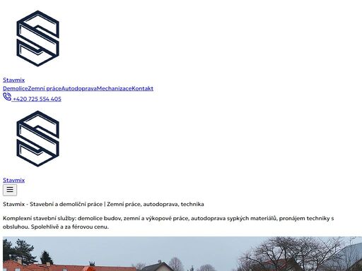komplexní stavební služby: demolice budov, zemní a výkopové práce, autodoprava sypkých materiálů, pronájem techniky s obsluhou. spolehlivě a za férovou cenu.