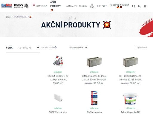 úvod, darosprofi, stavebniny daros dvůr králové nad labem, půjčovna nářadí stavebniny daros - dvůr králové nad labem