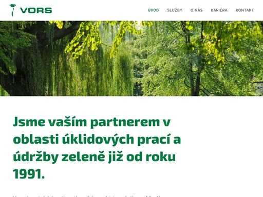 úklidové služby a údržbu zeleně v českých budějovicích a okolí. profesionální přístup a kvalitní služby. vaši partneři v čistotě a péči od roku 1991.