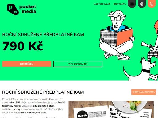 tvoříme pro vás časopisy kam v brně a food & drink brno. jsme průvodce brnem a jeho okolím.