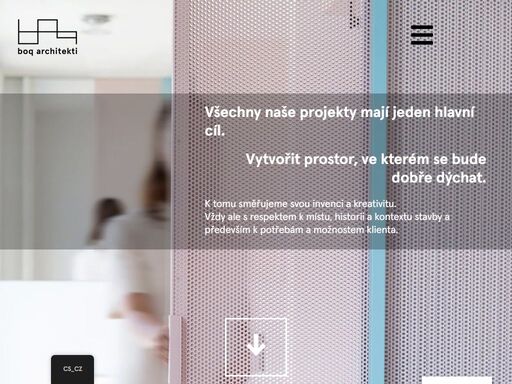 jsme architekti. tvoříme rezidenční a veřejný prostor, ve kterém se dobře dýchá. každé řešení je jedinečné, každá cesta se musí prošlapat.
