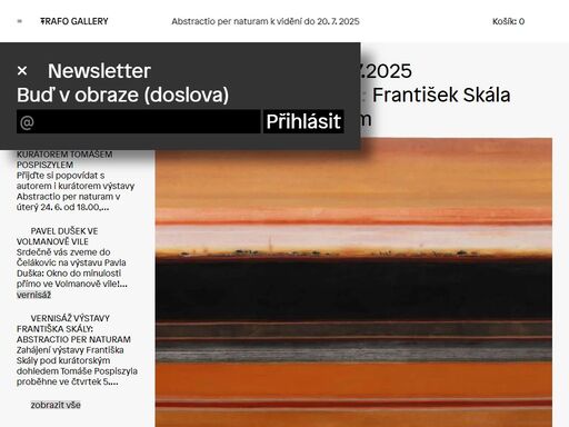 jsme soukromá galerie, která podporuje převážně české umělce národního i mezinárodního významu a nezanedbatelného kulturního dosahu.