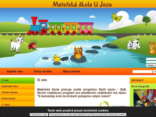aktuality a novinky z naší školky žatec hledejte na webu www.msujezu.cz. školka žatec má vlastní vzdělávací program cestička za poznáním. pracujeme také podle programu začít spolu.