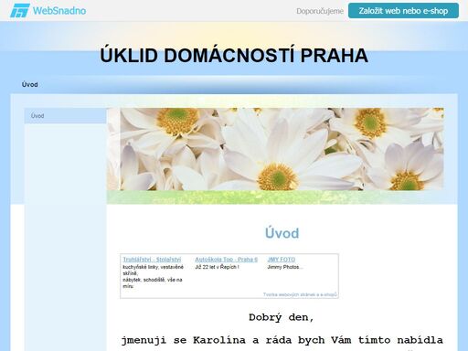 www.uklidkarolina.websnadno.cz
