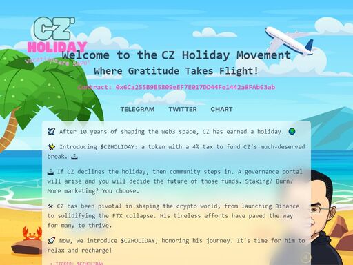 welcome to the cz holiday movement - where gratitude takes flight!