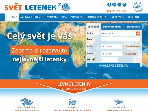www.svet-letenek.cz