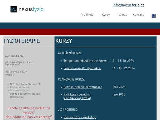 www.nexusfyzio.cz