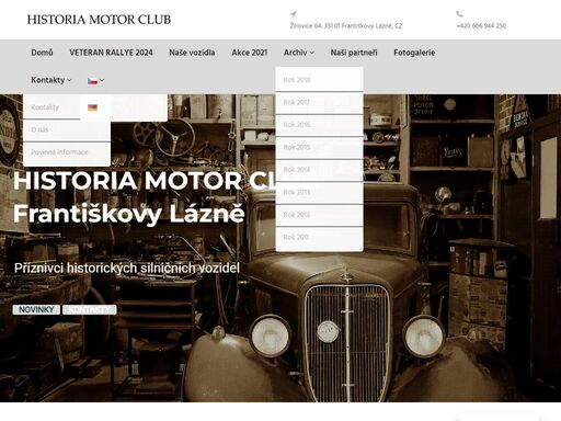 historia motor club | příznivci historických silničních vozidel - historiamotorclub.eu