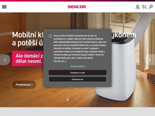 sencor.cz