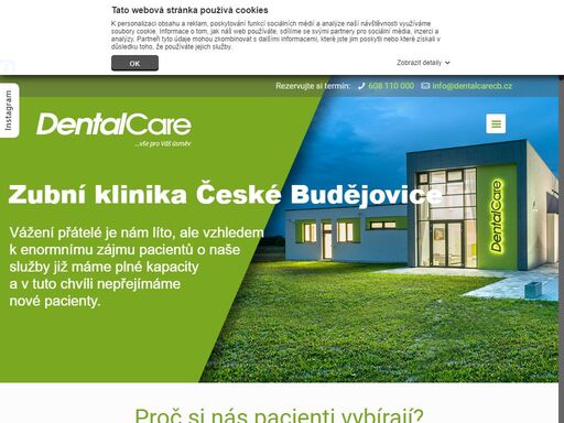 www.dentalcarecb.cz