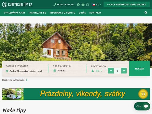 www.chatyachalupy.cz