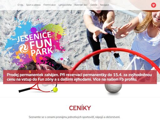 www.jesenicefunpark.cz