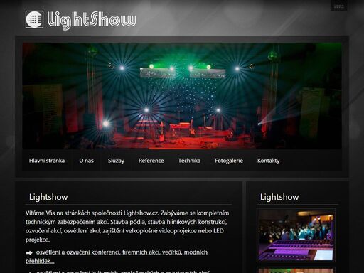 lightshow - osvětlení akcí, ozvučení ackí, videoprojekce