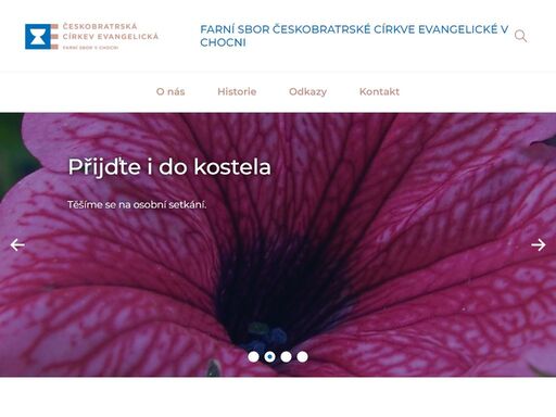 internetové stránky sbor českobratrské církve evangelické v chocni